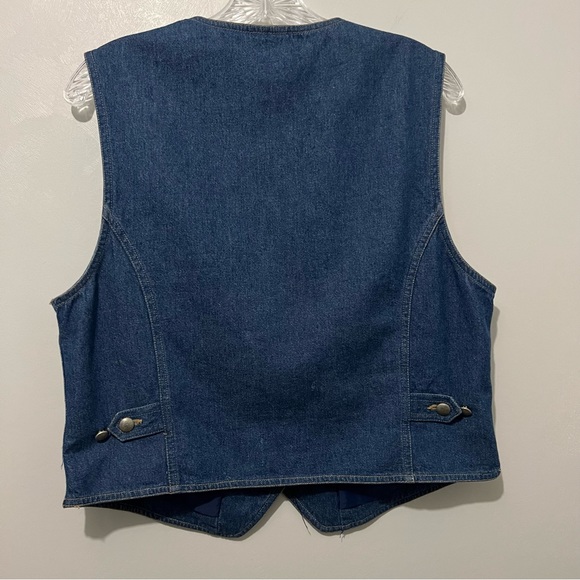 Liz Wear Denim Vest | Women’s Size Medium - Picture 3 of 6
